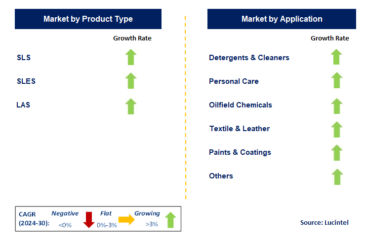 SLS, SLES & LAS by Segment